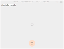 Tablet Screenshot of danielakende.com